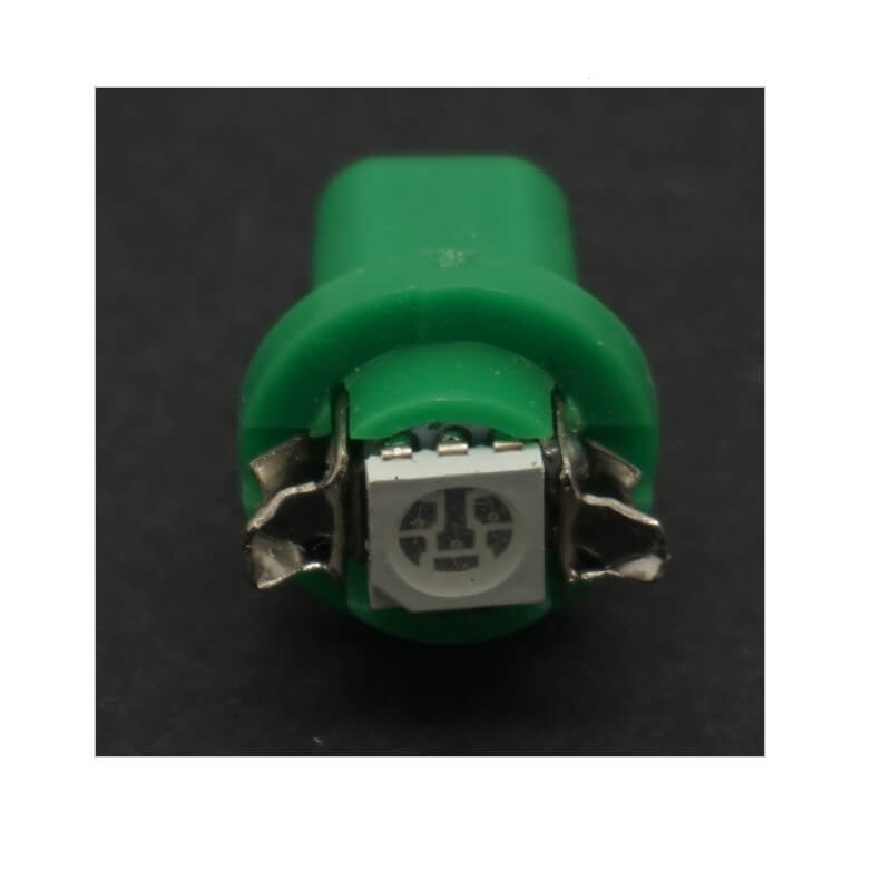 Exceed Nationwide Occurrence Led bec 1 smd soclu T5 B8.5D pentru bord de culoare verde
