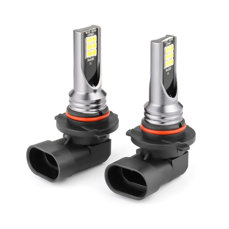 Hopeful Gently Cable car Led bec HB3 9005 6 smd 3030 high power, de culoare alb, pentru proiectoare, set de Hopeful Gently Cable car Led bec HB3 9005 6 smd 3030 high power, de culoare alb, pentru proiectoare, set de
